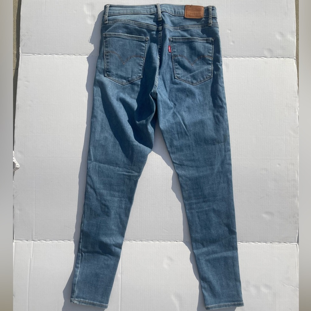 Levi’s 720 High Rise Super Skinny Jeans Size 29 Like New - Picture 5 of 6